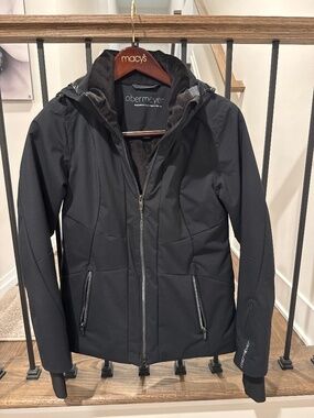 Women’s black Obermeyer ski jacket